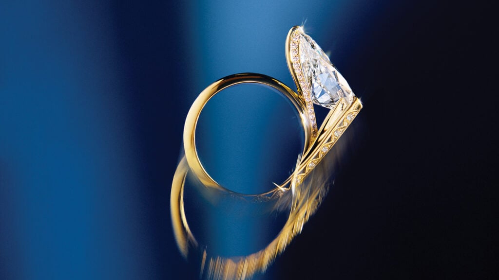 Engagement ring from the Reverie collection image
