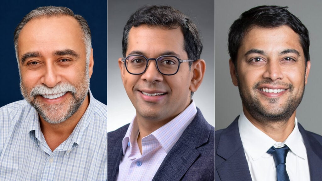 From left: Tony Ayvazian, Gaurav Khandelwal and Jai Bhansali image