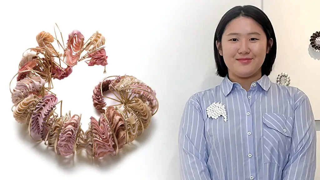 Lee Min Seo and her Rhythm Reborn necklace image