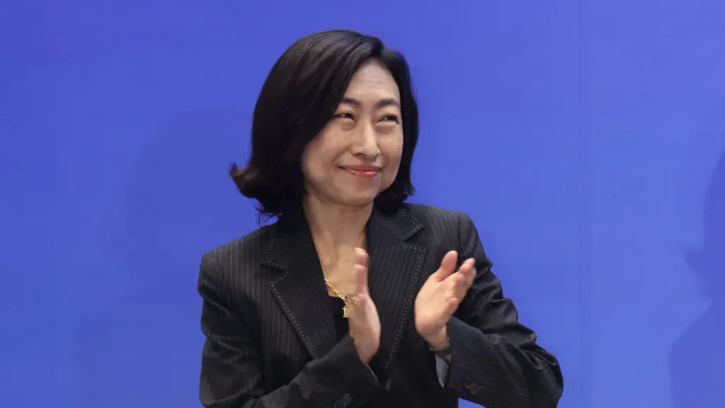 Chow Tai Fook’s Lianne Ng at Jewellery & Gem Asia in Hong Kong image