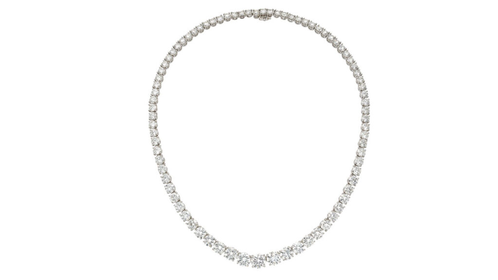 Necklace comprising round brilliant and full-cut diamonds at Heritage Auctions image