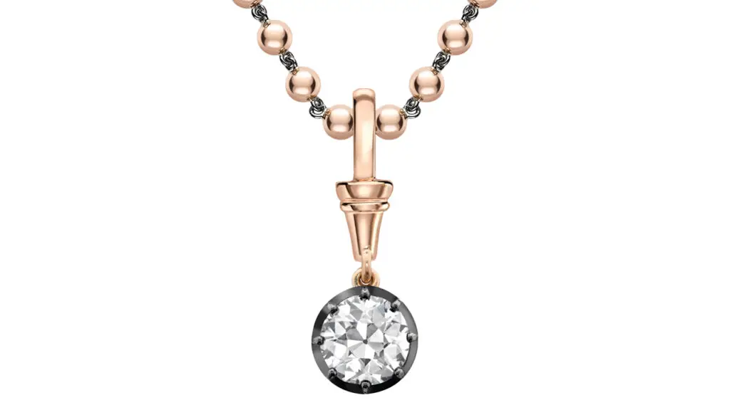Ball n Chain pendant with 6.30-carat diamond by Jessica McCormack image