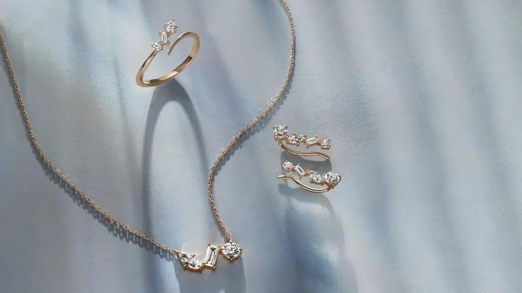 Jewelry from Vrai with synthetic diamonds image