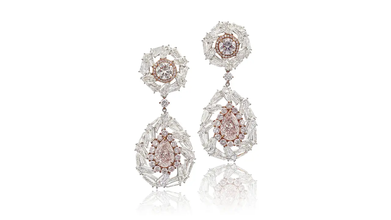 Colored-Diamond Earrings to Headline Sotheby’s Auction
