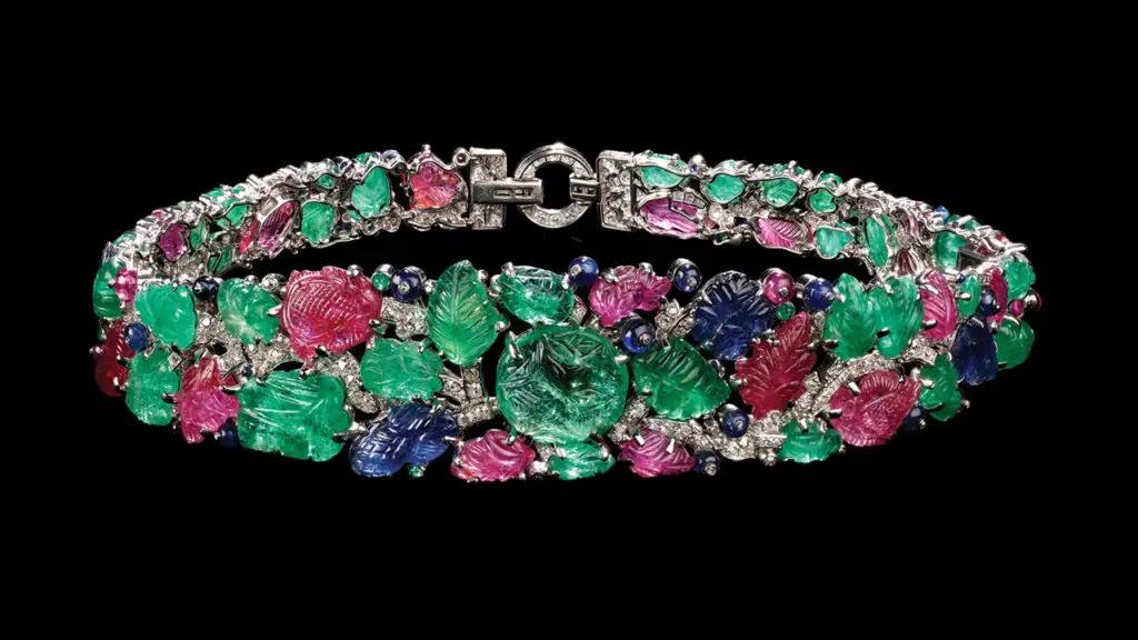 Tutti frutti bracelet that English Art Works made for Cartier London image