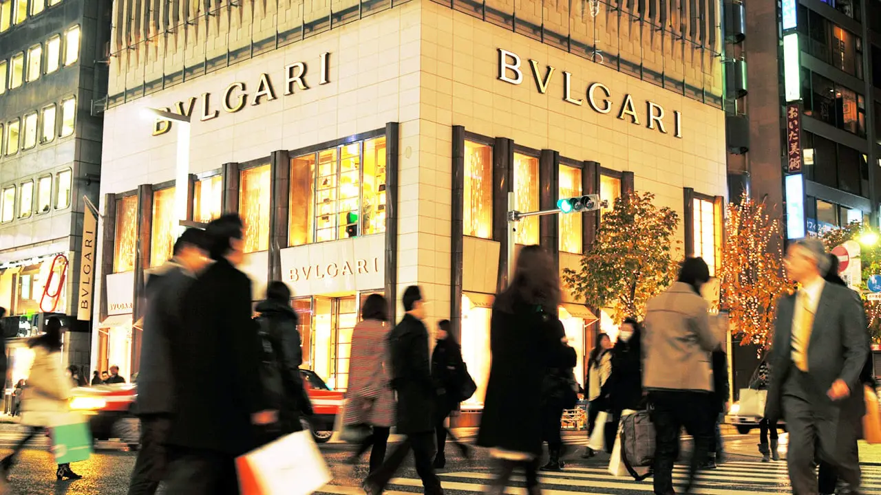 A Bulgari store in Japan image