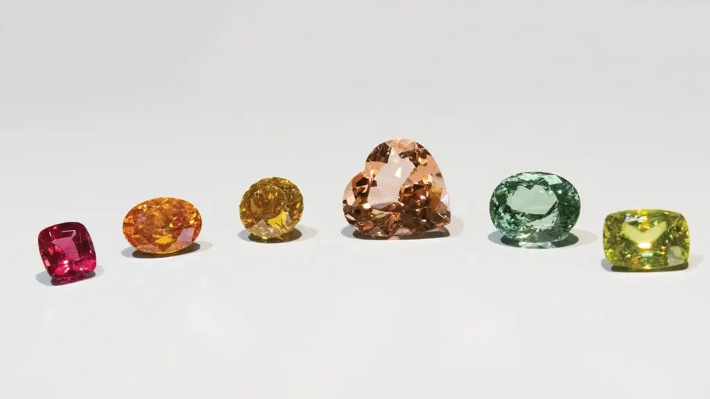 An arrangement of gemstones from Ben Kho Gems image