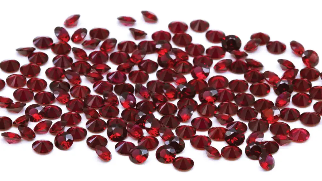 Arizona garnets from Columbia Gem House image