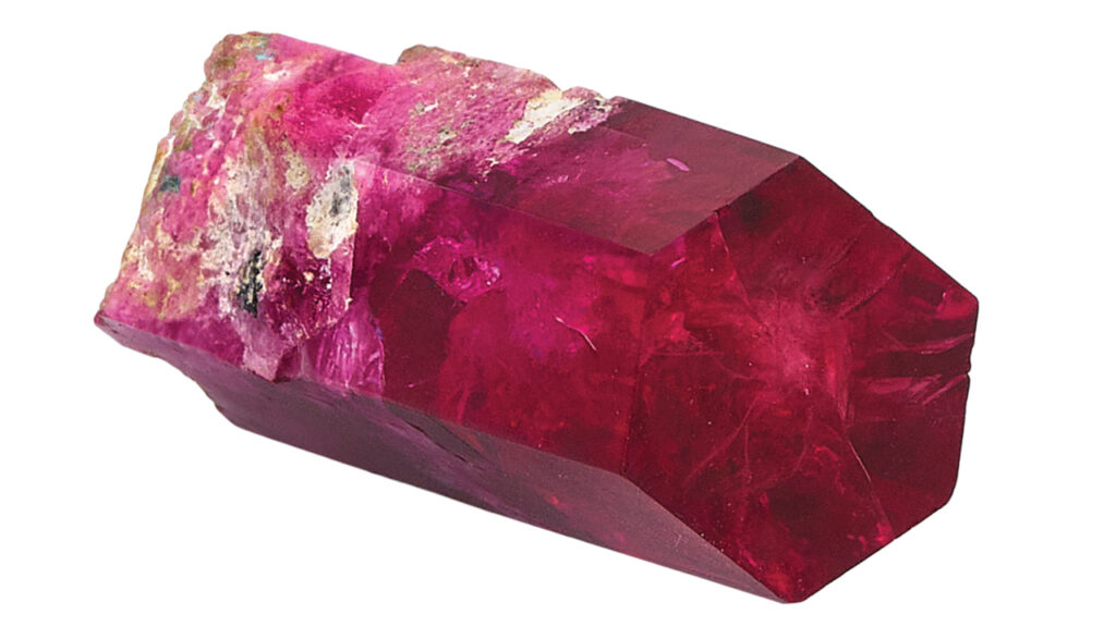 Utah red emerald sourced at the RUby Violet mind in Southwest Utah image