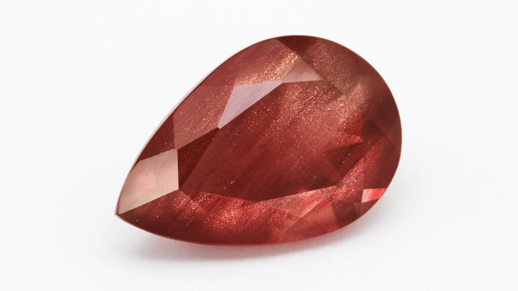 Pear-shaped sunstone image