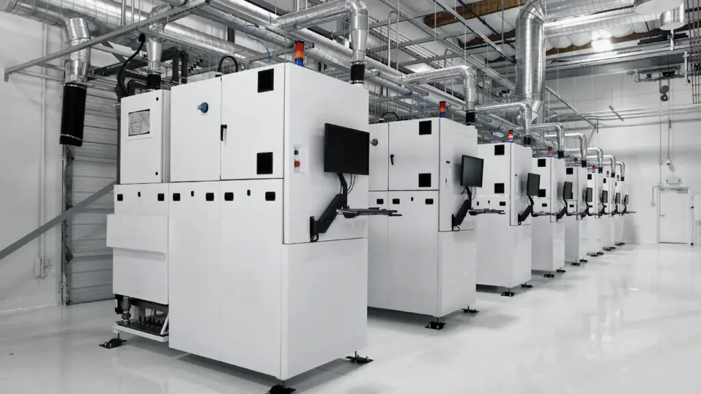 Machinery at a Vrai factory for lab-grown diamonds image