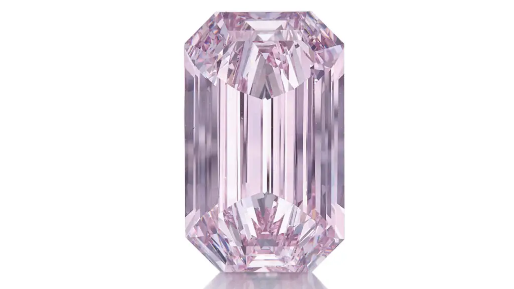 7-carat, fancy-intense-purplish-pink diamond from Sotheby's image