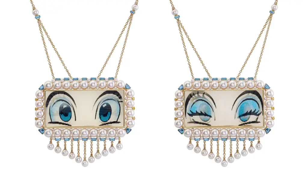 Francesca Villa Eyes on You lenticular pendant image