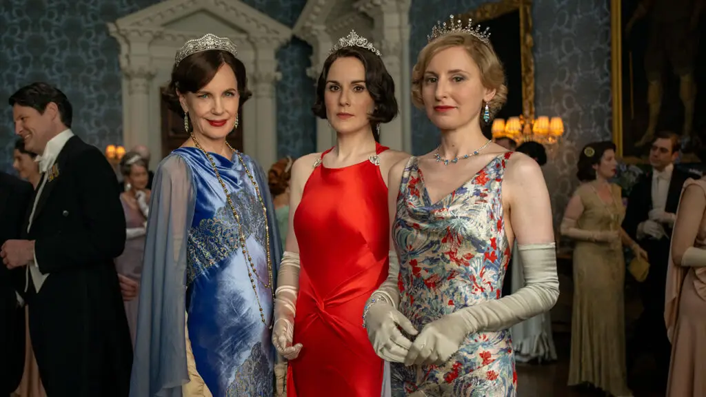 Elizabeth McGovern, Michelle Dockery and Laura Carmichael in Downton Abbey: The Grand Finale, a Focus Features release image