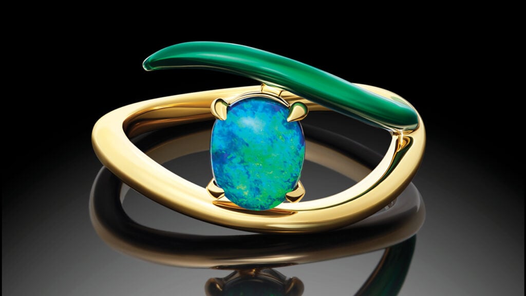 Anemone Caress ring image