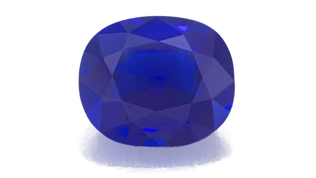 Unmounted sapphire at Phillips image