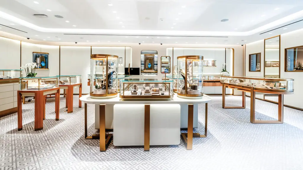 Jewelry displays at the Hamilton Jewelers boutique image
