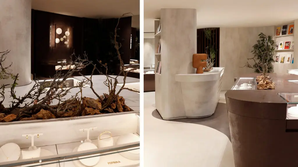 Jewelry displays at PDPaola’s first US location images