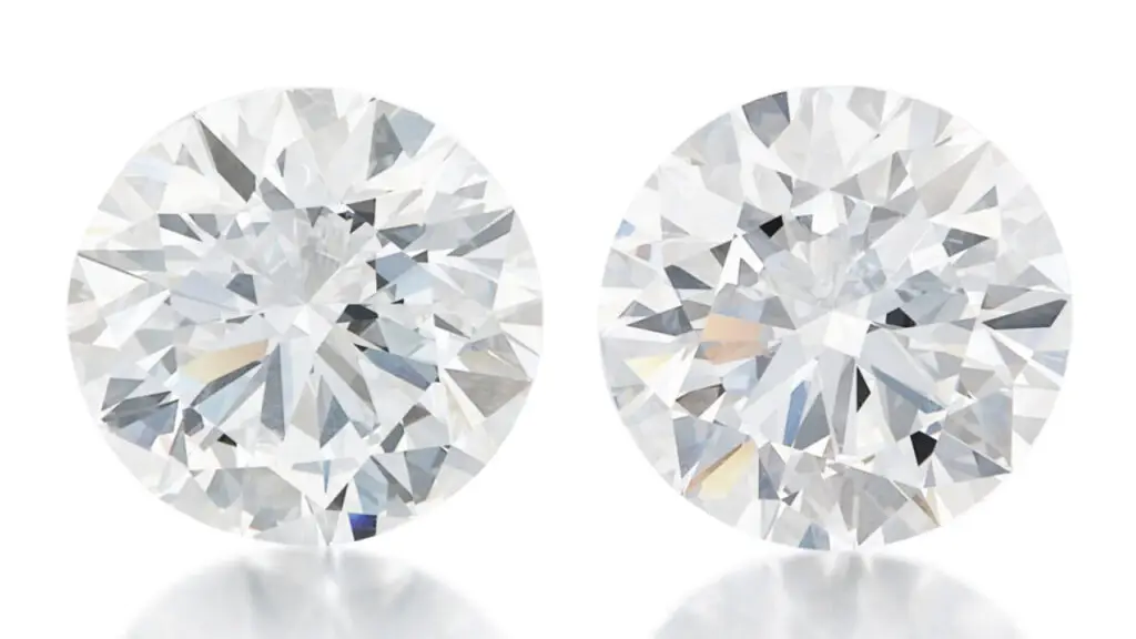 Unmounted brilliant-cut, D-flawless diamonds, Sotheby's image