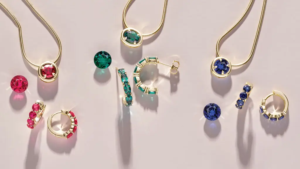 Colored-gemstone jewelry from Stuller image