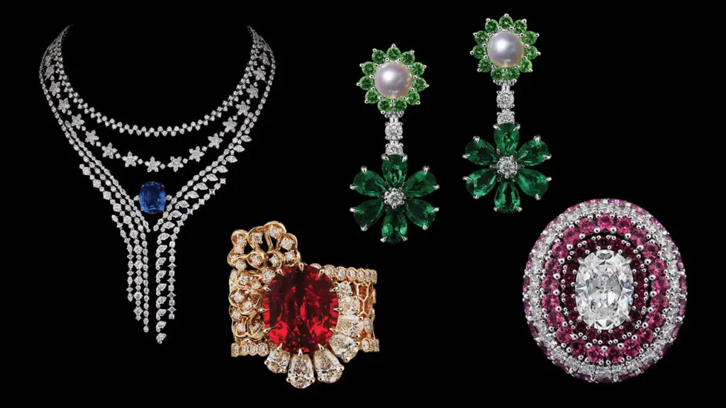 Selection of jewelry from the Diorama & Diorigami collection by Dior Joaillerie image