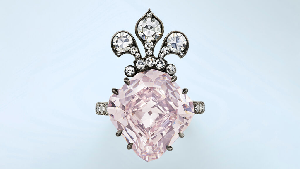 The Marie-Thérèse Pink diamond image