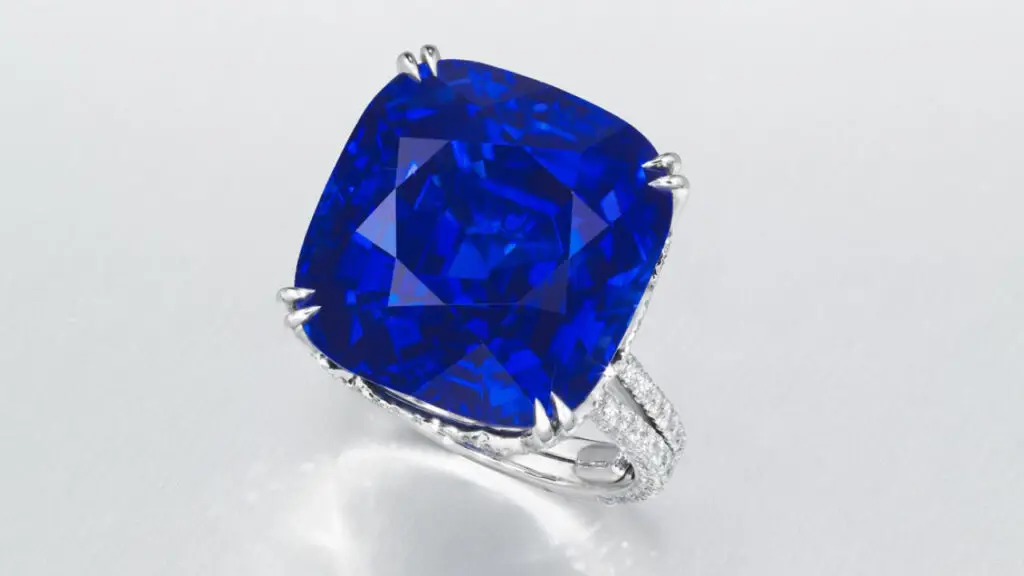 The Regent Kashmir sapphire image