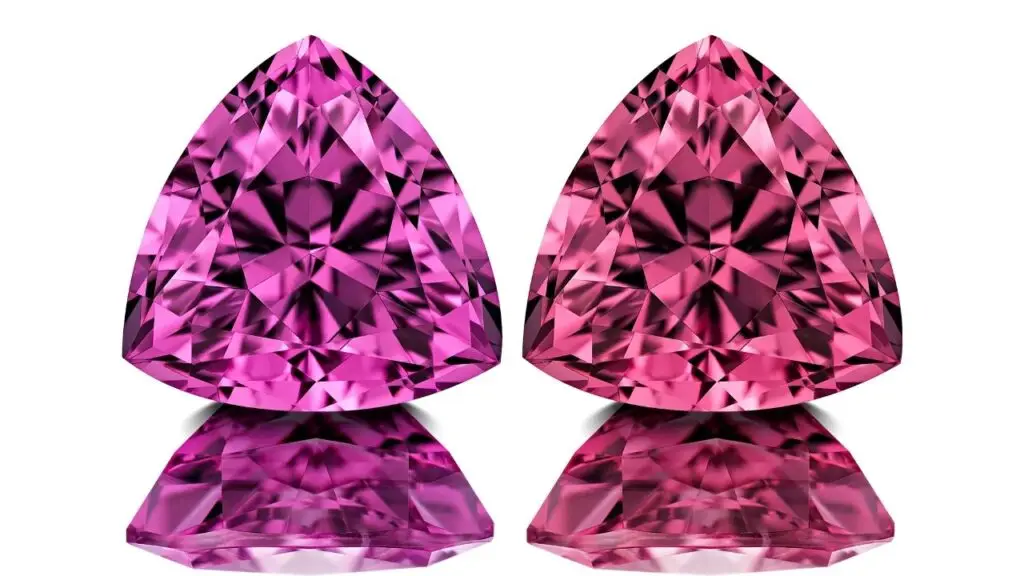 Trillion-cut Umba garnets from Arjuna image