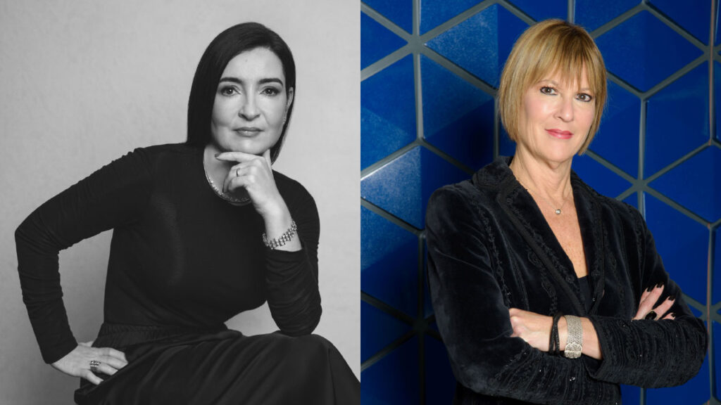 Rita Maltez (left) and Rebecca Foerster (right) image