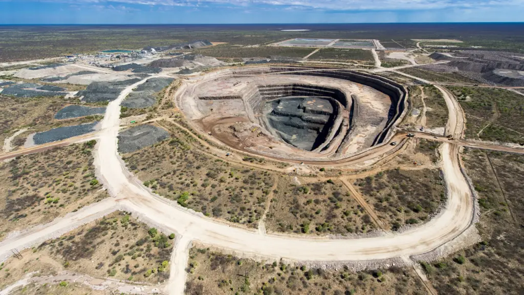 The Karowe mine in Botswana, which has produced many large diamonds image