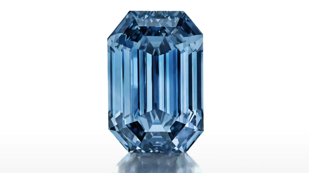 The De Beers Cullinan Blue diamond image