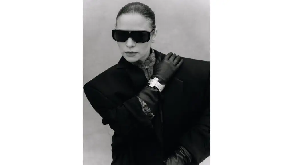 Hopscotch bracelet on model by Joule Project image