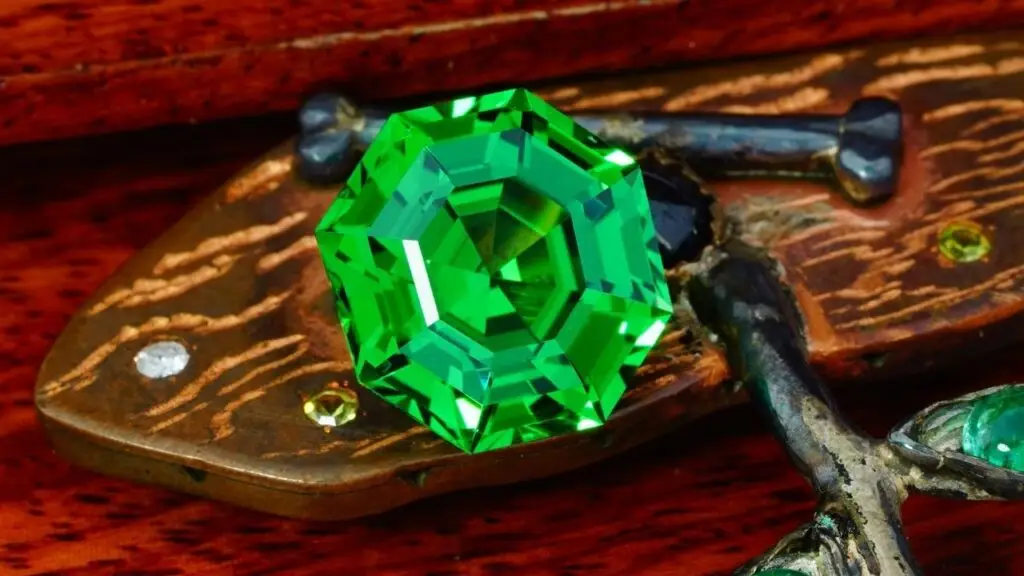 A 10.65-carat tsavorite from Yavorskyy image