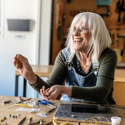 Jewelry making at 92NY image