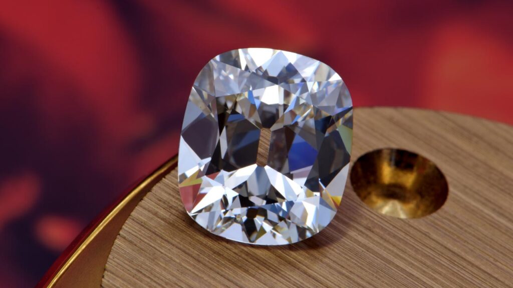 An old cut 5.04 carat diamond from Poli Trading Company image