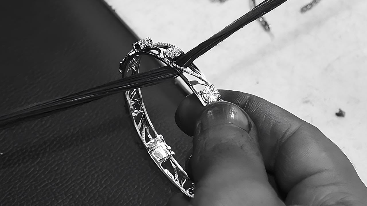 A diamond bracelet by Asian Star image