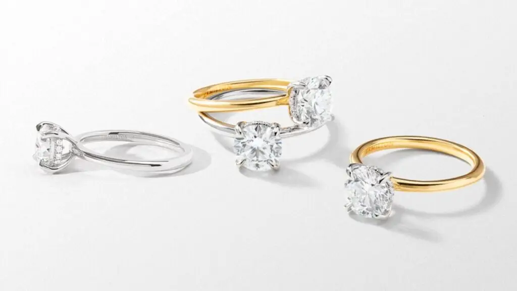 Diamond solitaire rings from Hamilton Jewelers image