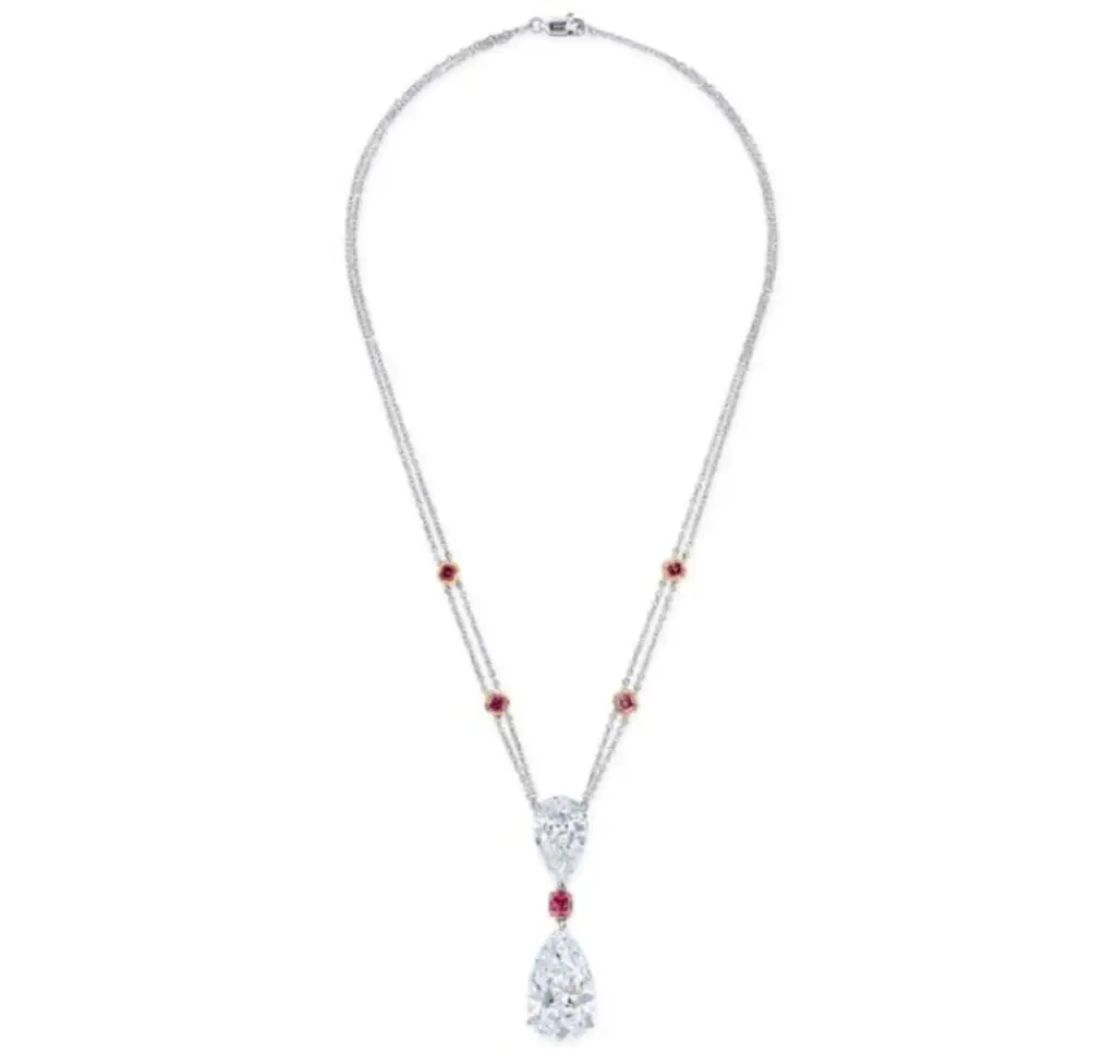 Christies diamond necklace image