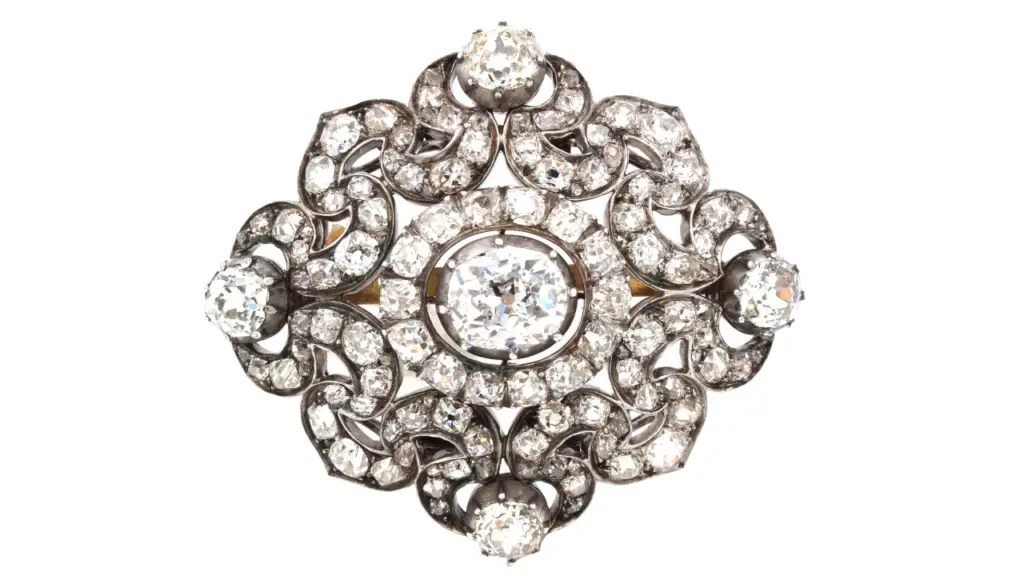 A diamond brooch from Under the Crown image