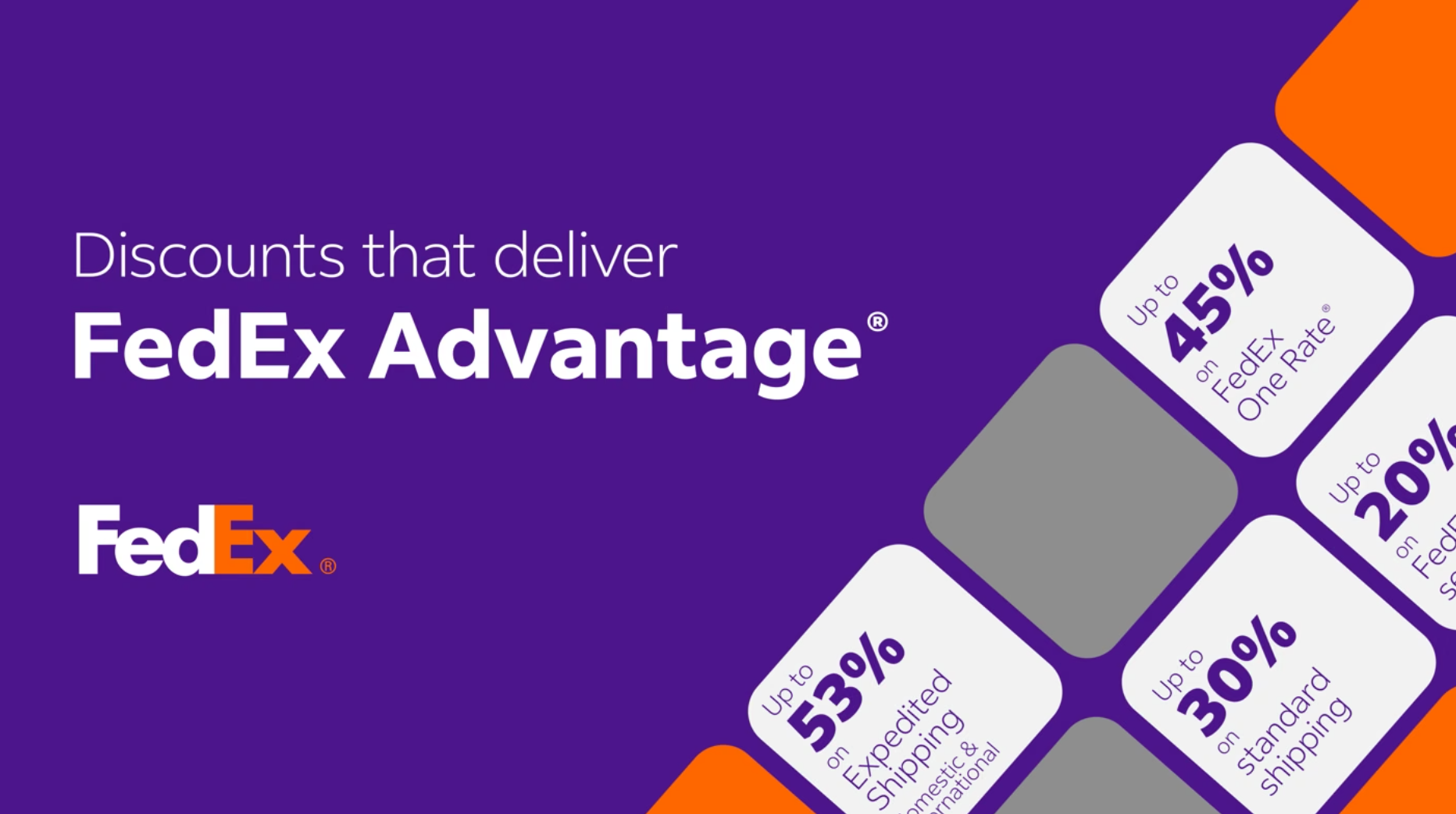 FedEx Advantage Offers Member Shipping Discounts and Flexible Delivery Options