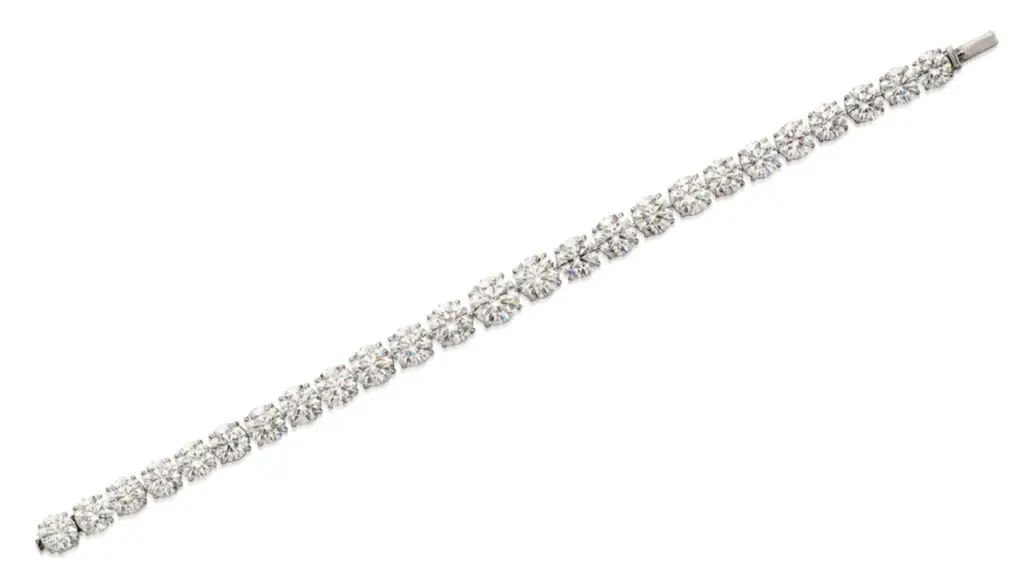 Diamond bracelet from Sotheby's image