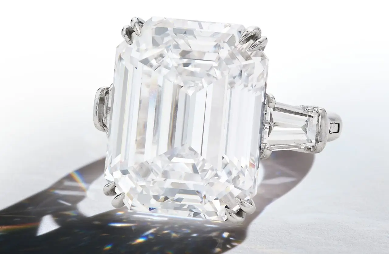 diamond-covered sapphire parure image