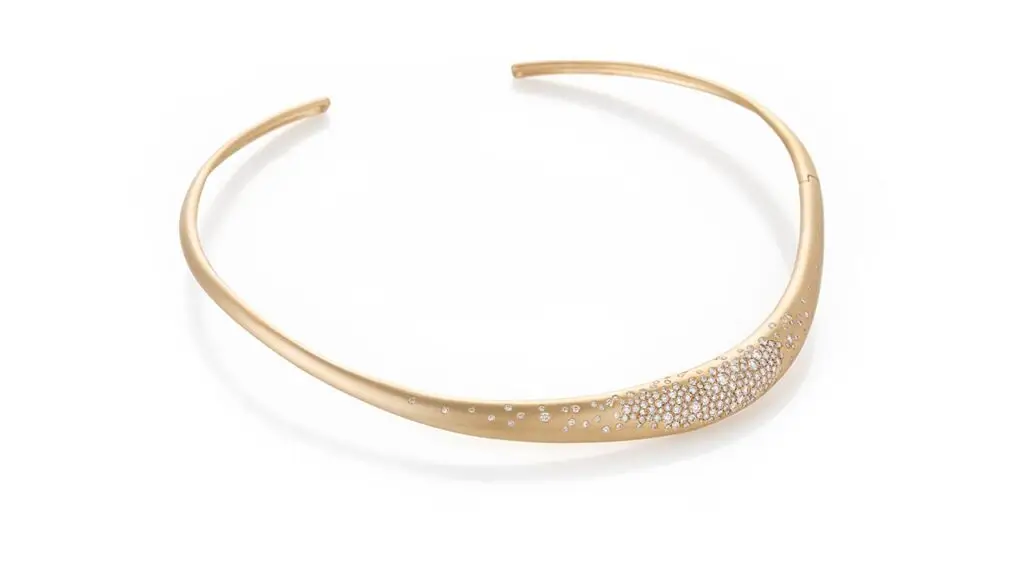 Nada Ghazal My Muse choker in 18-karat gold and diamonds image