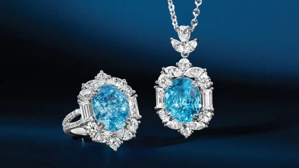 Paraiba and diamond suite by Le Vian image
