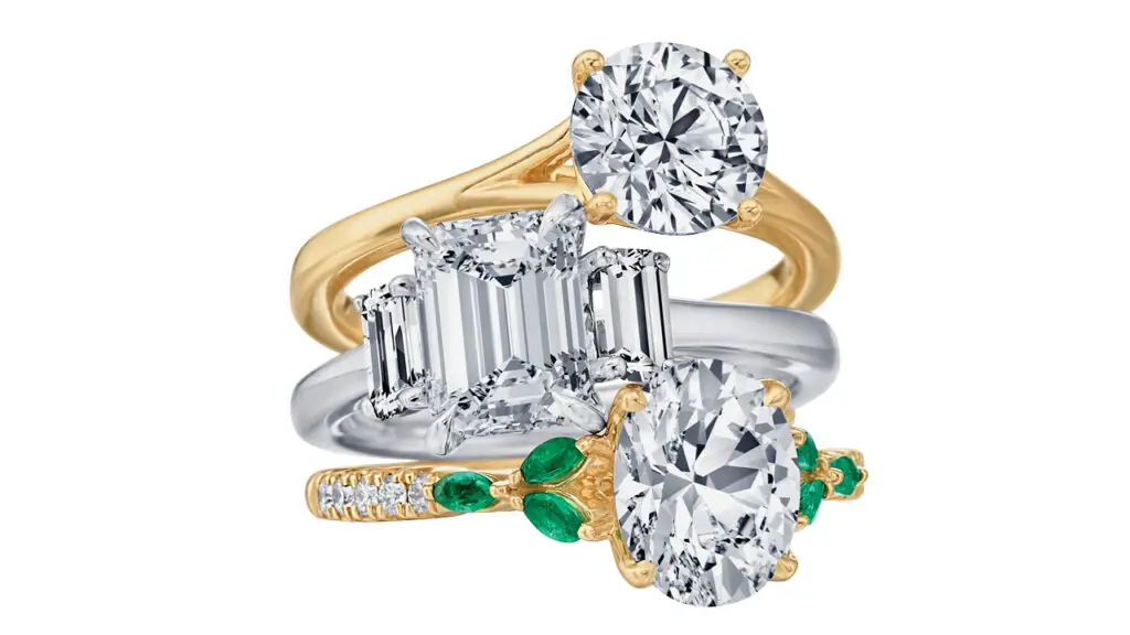 Rings from CD Peacock’s River North, Gold Coast and Lincoln Park collections image