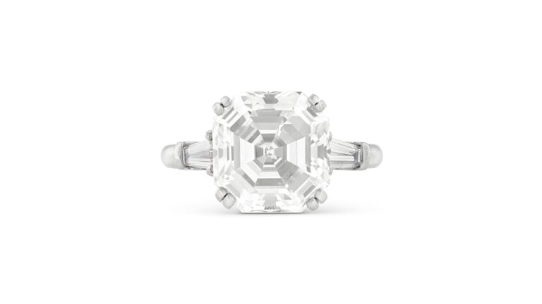 The Graff ring that led the sale at Christie's image