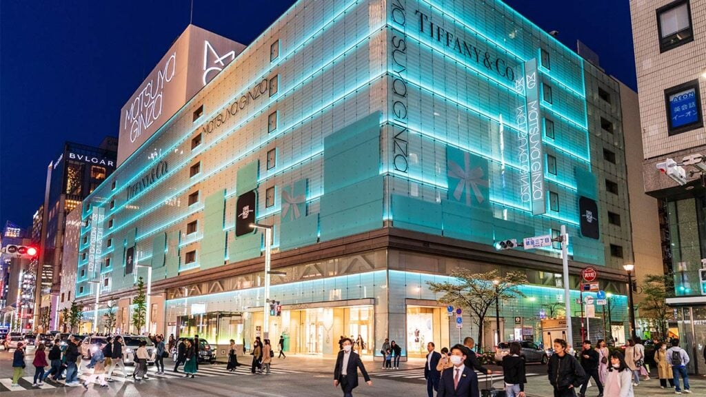 A Tiffany & Co. store in Tokyo, Japan image